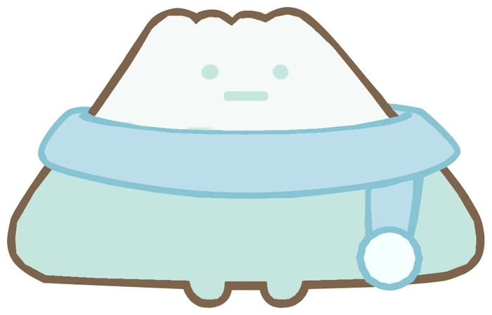 ゆきやまセットを着たやま