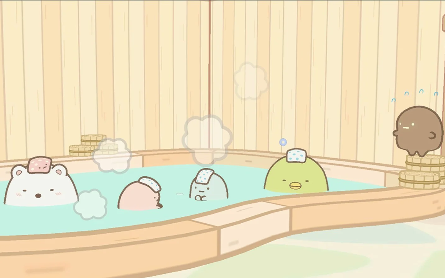 みんなでまったり温泉でひとやすみ